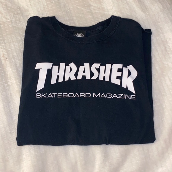 black thrasher long sleeve - Picture 1 of 4